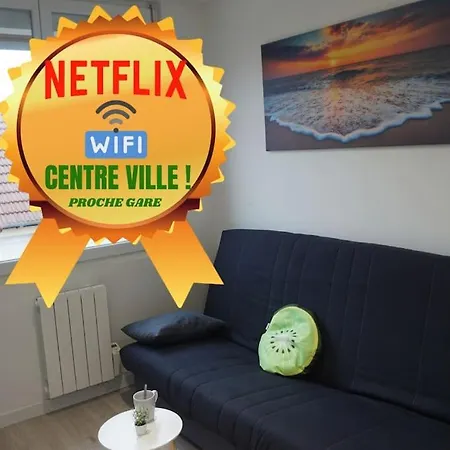 Coquet équipé Centre Wifi 2pers Appartement